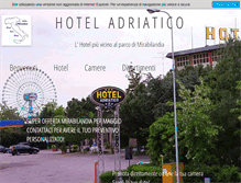 Tablet Screenshot of hoteladriaticoravenna.it
